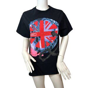 Cactus Jack Travis Scott O2 Arena Live Union Jack London Tee Black S 2022 Cotton